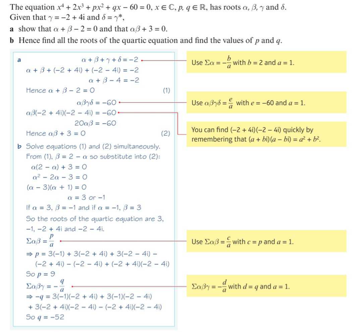 Polynominal cubics and complex numbers