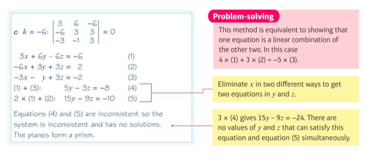 Systems of equations using matrices